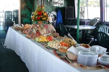 LeBarge Private Charters Buffet