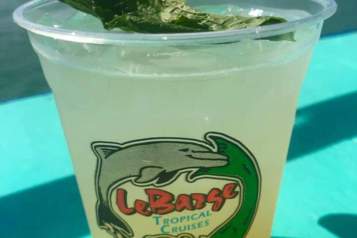 a cup of coffee and a glass of water