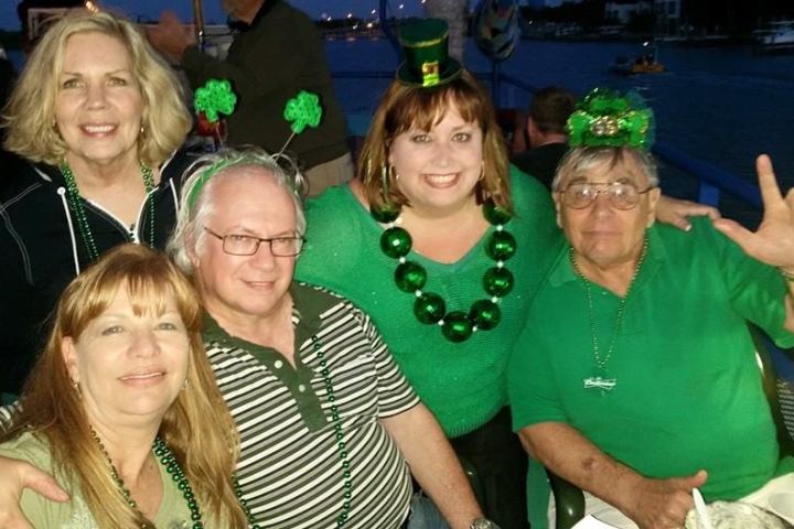 a group of people posing for the camera
